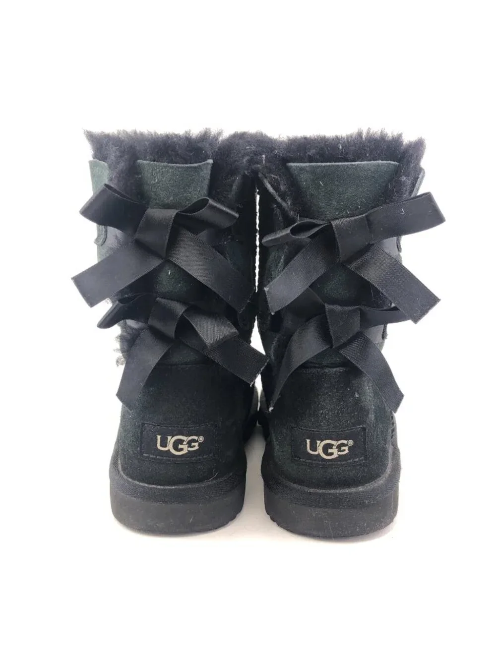UGG Bailey Bow II Sheepskin Winter Boots Kids 3